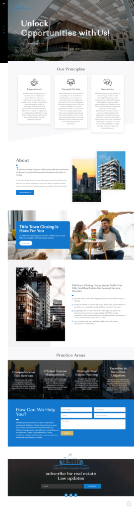 TitleTown Website Design USA