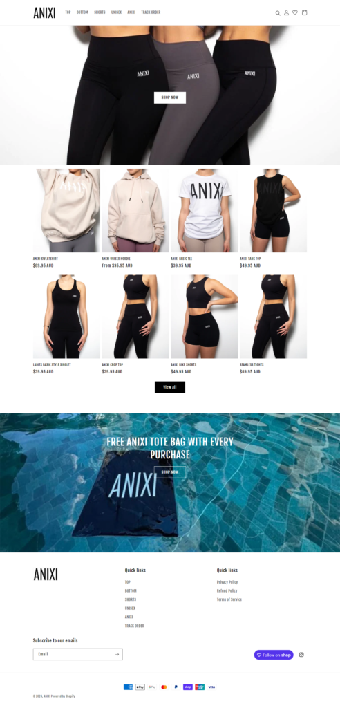 ANIXI Website Design USA
